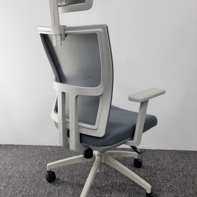 M2T Grey Frame Ergonomic Chair