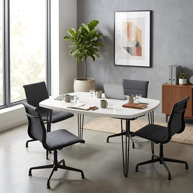 Meeting table for 4 person Mydesk.sg