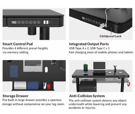 LUCA Electric Standing Desk