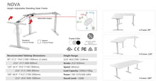 Load image into Gallery viewer, NOVA Triple Motor Electric Standing Frame (3 Legs)
