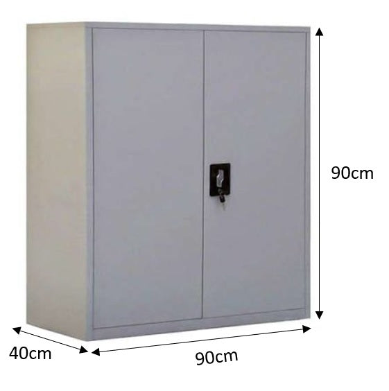 Low Steel Filing Cabinet (Swing Door)