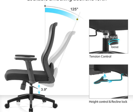 Sammy Office Chair Mydesk.sg