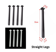 Load image into Gallery viewer, Straight table leg dimensions
