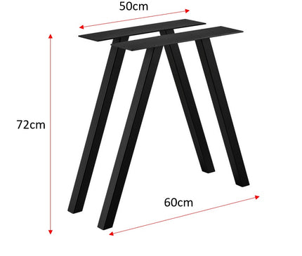 Vara Metal Table Legs - Set of 2