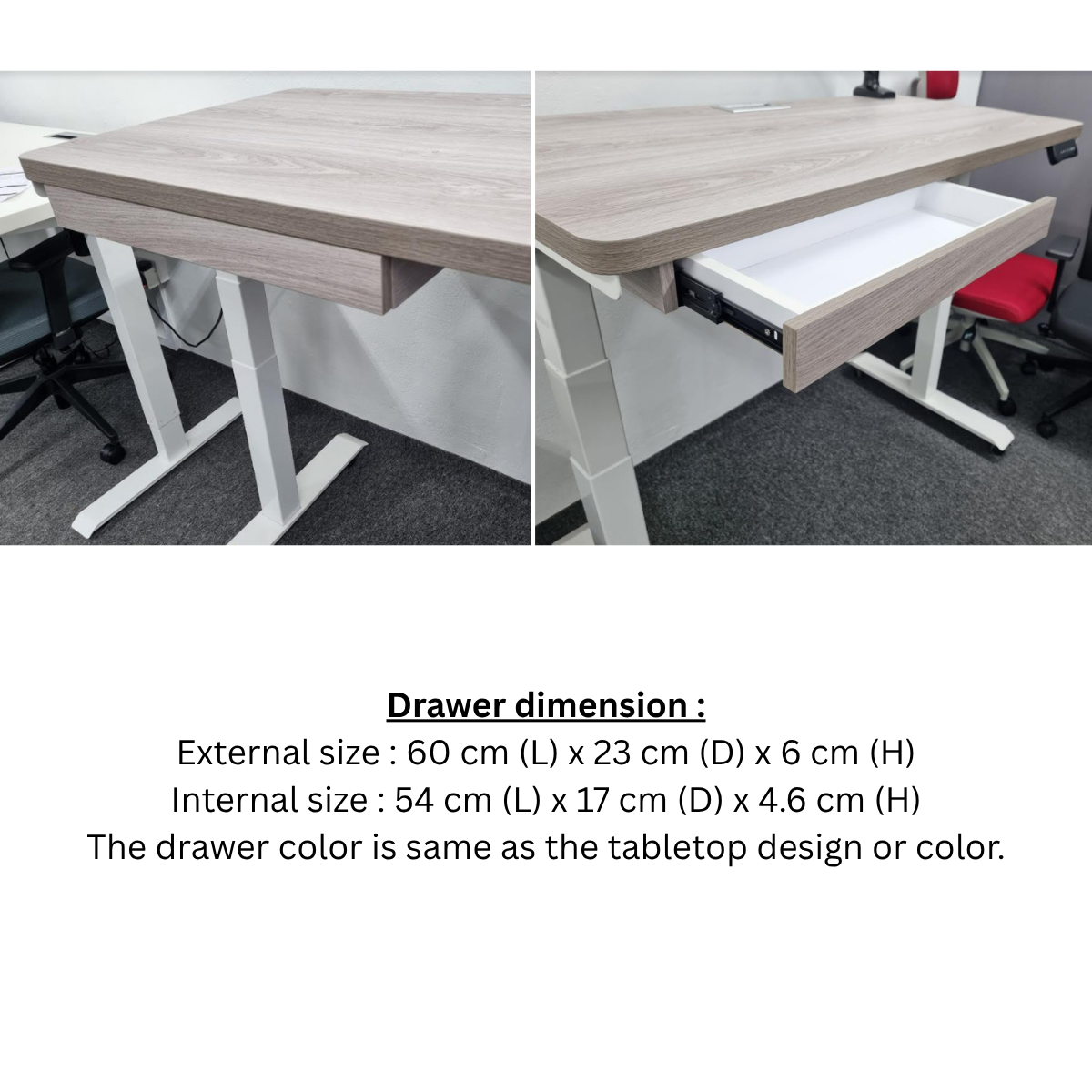 ET223(IB) Dual Motor Electric Standing Desk