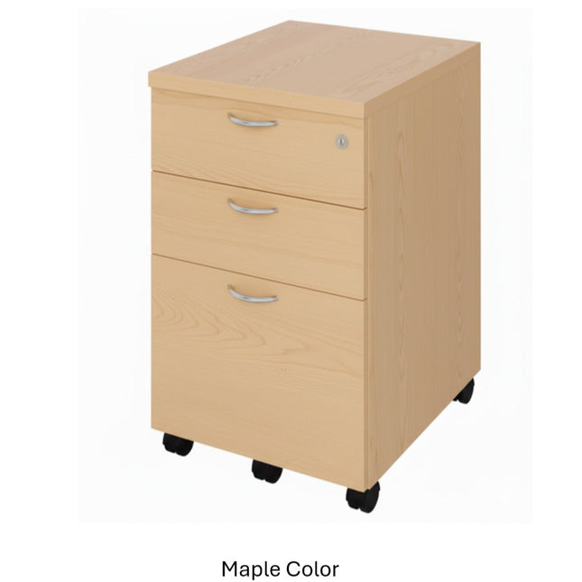Wooden Mobile Pedestal Drawer