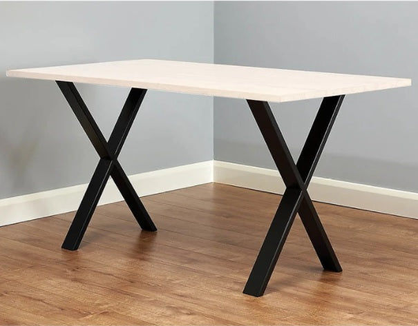 X-Shaped Metal Legs