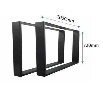 Conference Table Metal Legs (U - shaped Wide) - MyDesk.SG