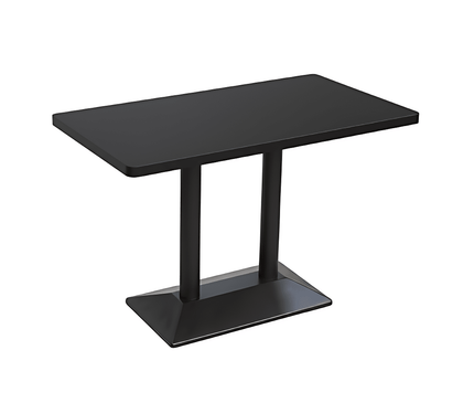 Double-Column Rectangular Pedestal Table Base - MyDesk.SG