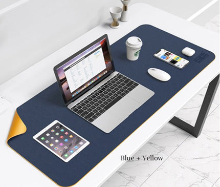 Double - sided PU Leather Protector Pad - MyDesk.SG