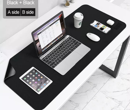 Double - sided PU Leather Protector Pad - MyDesk.SG