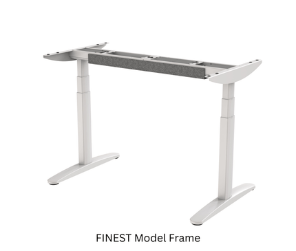 Dual Motor Electric Standing Desk Frame - MyDesk.SG