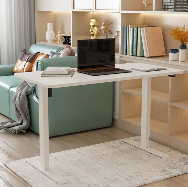 ET114E - N Single Motor Electric Standing Desk - MyDesk.SG