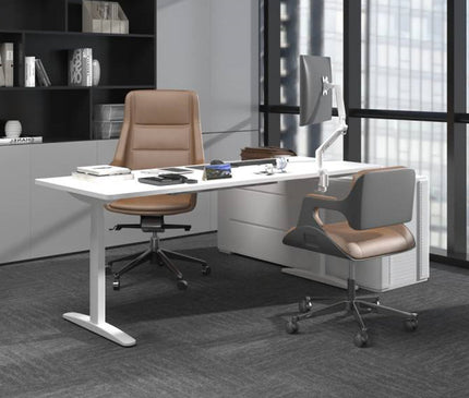 FINEST Dual Motor Electric Standing Desk - MyDesk.SG