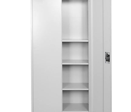 High Steel Swing Door Filing Cabinet (Good Quality) - MyDesk.SG