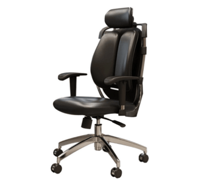 KL13 - PU Leather Ergonomic Chair - MyDesk.SG