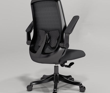 KW149M Swivel Office Chair (foldable armrests) - MyDesk.SG