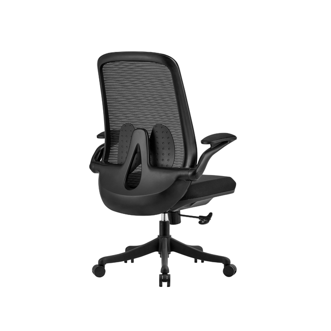 KW559M Swivel Office Chair (foldable armrests) - MyDesk.SG
