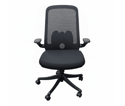 KW559M Swivel Office Chair (foldable armrests) - MyDesk.SG