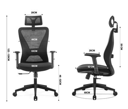 Lalo - Ergonomic Office Chair - MyDesk.SG