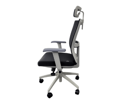 M2T Grey Frame Ergonomic Chair - MyDesk.SG