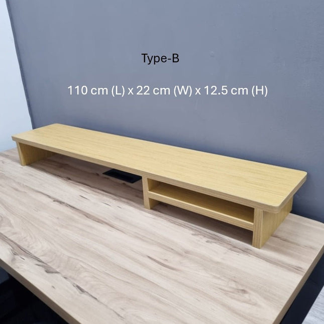 Monitor Riser (Pre - Order / Custom Made) - MyDesk.SG