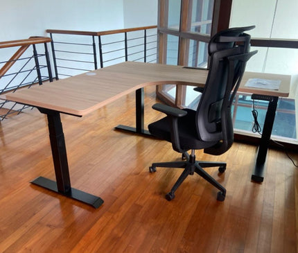 NOVA Triple Motor Electric Standing Desk (3 Legs) - MyDesk.SG