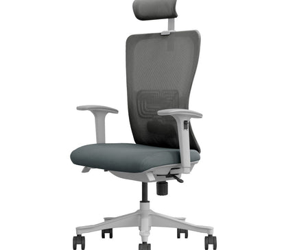 SK5 - GM Ergonomic Office Chair - Grey Frame (NEW) - MyDesk.SG