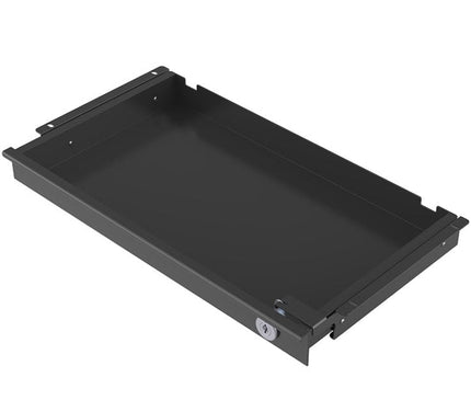 Slim Under Desk Storage Drawer (with lock) - MyDesk.SG