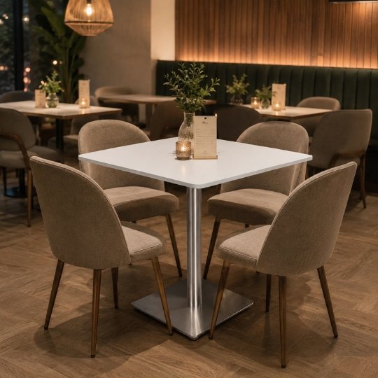 Square Stainless Steel 304 Table Base