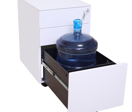 Steel Mobile Pedestal (Multiple Designs) - MyDesk.SG