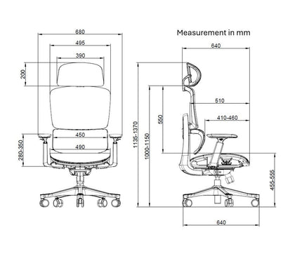 T8 Full Mesh Ergonomic Chair (New) - MyDesk.SG
