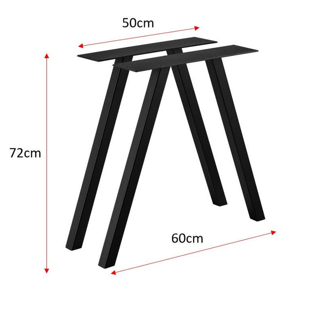 Vara Metal Table Legs - Set of 2 - MyDesk.SG