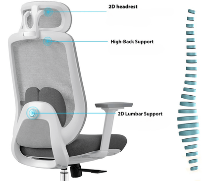 VELA - Ergonomic Office Chair - MyDesk.SG