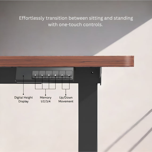 WE5 - Electric Standing Desk (Dual Motor) - MyDesk.SG