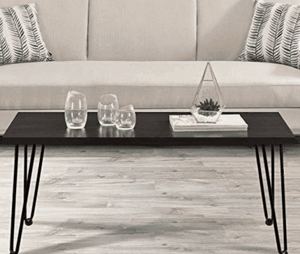 16" Black Hairpin Legs - Set of 4 Legs - MyDesk.SG