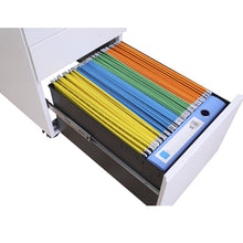 Load image into Gallery viewer, Steel Mobile Pedestal With 2 Drawer 1 Filing (L300 - Slim)
