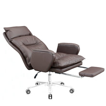 Load image into Gallery viewer, OTTO - Deluxe PU Leather Chair With Legrest
