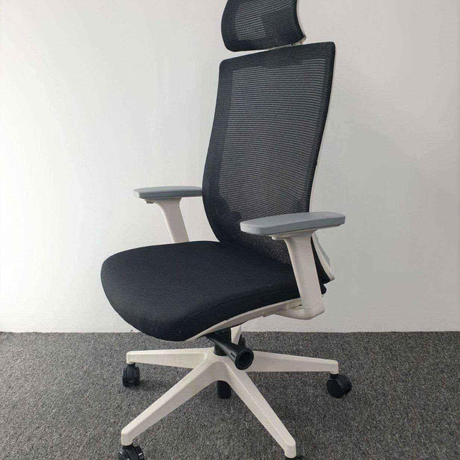 KW171H - G Grey Frame Executive Chair - MyDesk.SG