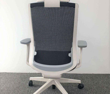 KW171H - G Grey Frame Executive Chair - MyDesk.SG