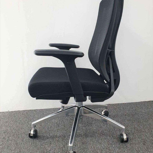 KW205M High Quality Aluminum Base Executive Chair - MyDesk.SG