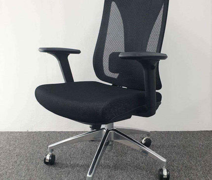KW205M High Quality Aluminum Base Executive Chair - MyDesk.SG
