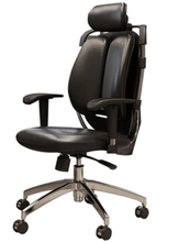 Load image into Gallery viewer, KL13 - High Quality PU Leather Ergonomic Chair - MyDesk.SG
