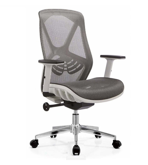 KW169M High Quality Aluminum Base Executive Chair - MyDesk.SG