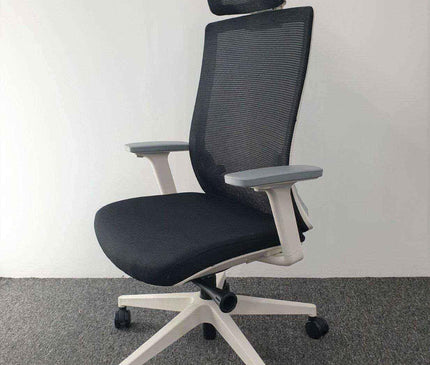 KW171H-G Grey Frame Executive Chair - MyDesk.SG