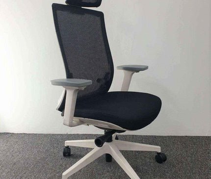 KW171H-G Grey Frame Executive Chair - MyDesk.SG