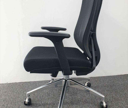 KW205M High Quality Aluminum Base Executive Chair - MyDesk.SG