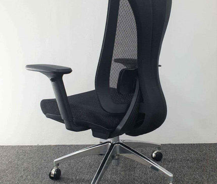 KW205M High Quality Aluminum Base Executive Chair - MyDesk.SG