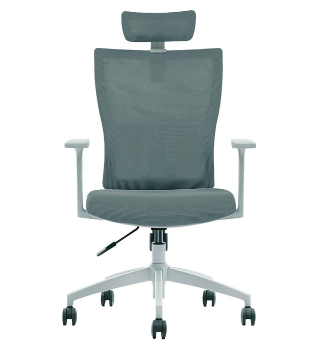 M2T Grey Frame Ergonomic Chair - MyDesk.SG