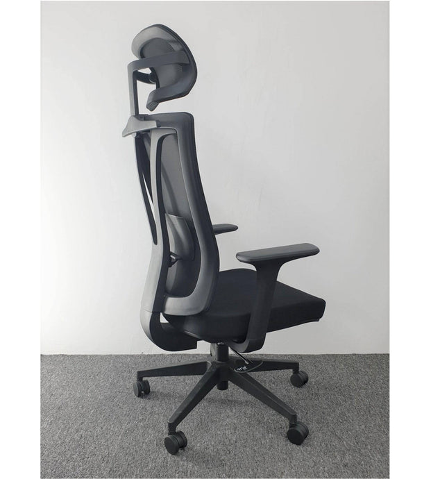 KW92H Y-shaped High Back Mesh Executive Chair - MyDesk.SG